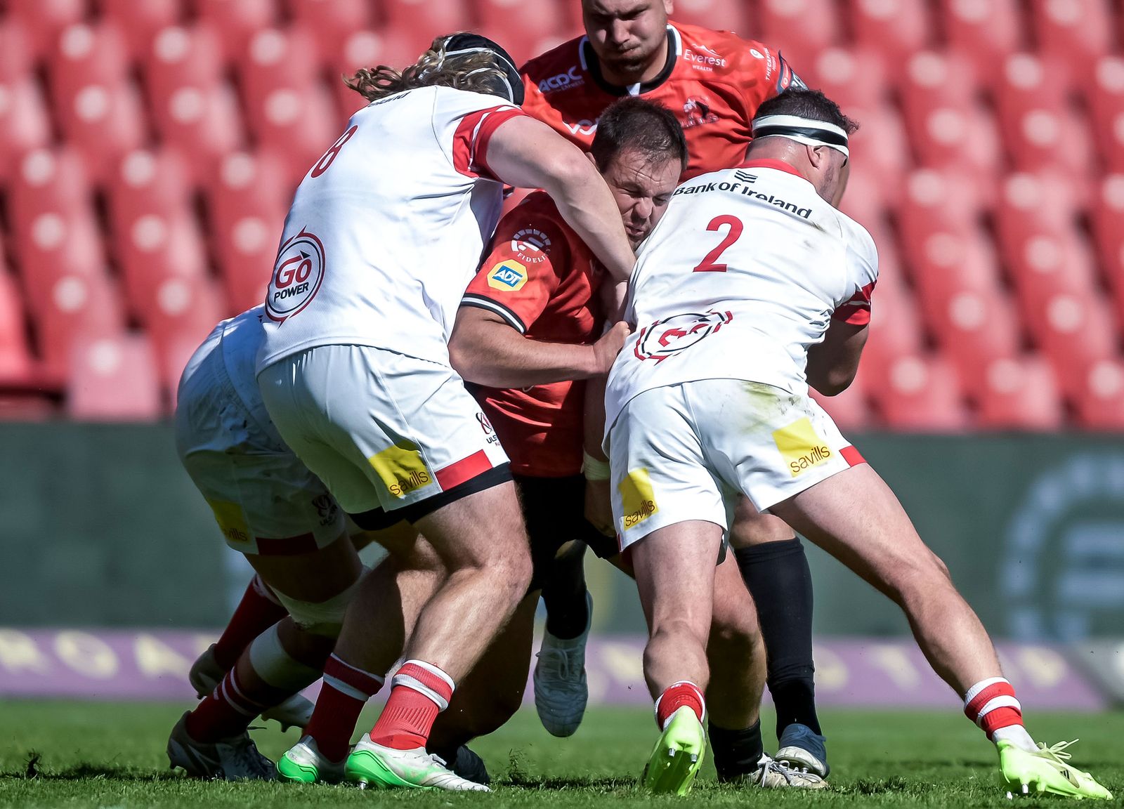 Franco Marais is tackled 25/10/2025