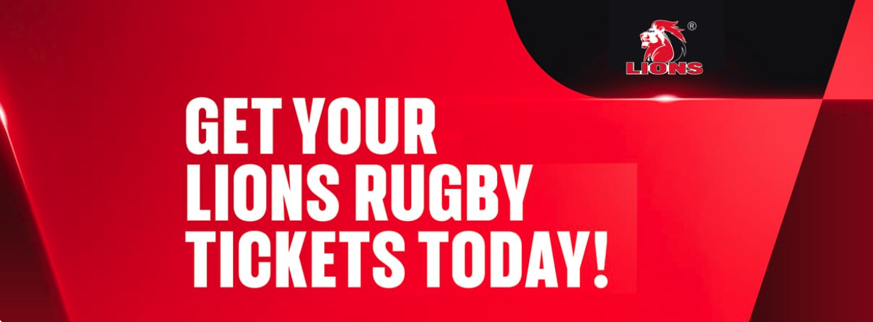 Get your Lions rugby tickets today!
