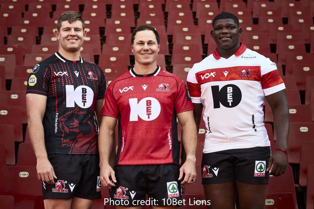 The 10bet Lions team sponsorship launch
