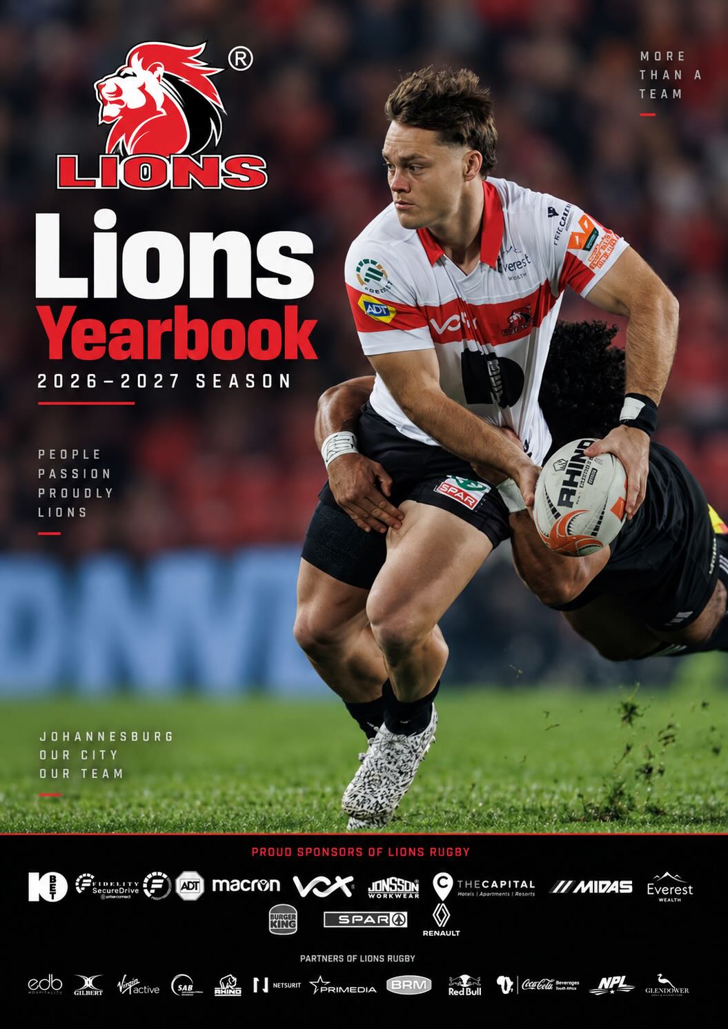 Lions Yearbook 2026–2027 — printed edition cover