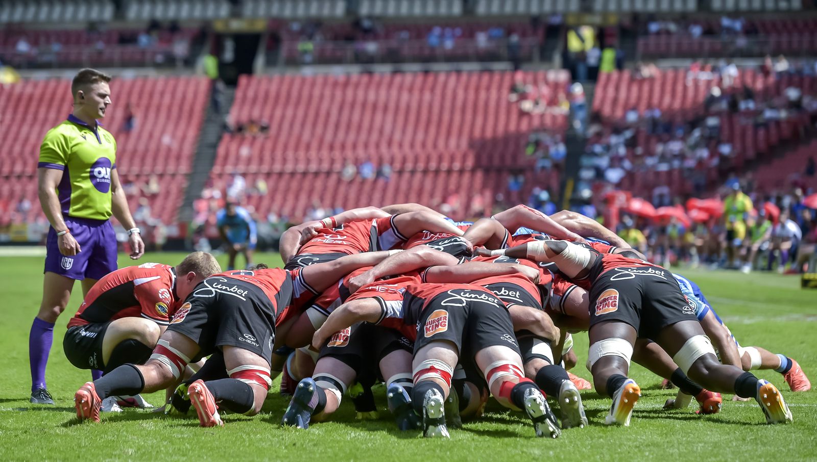 A view of a scrum