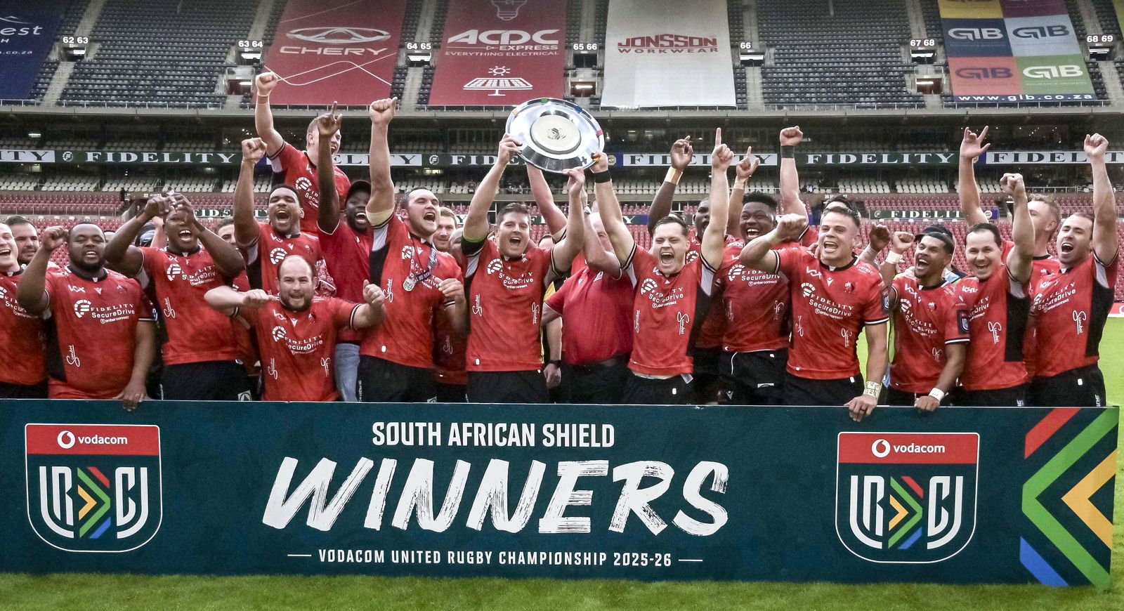 The South African Shield, won for the first time in the club's history.