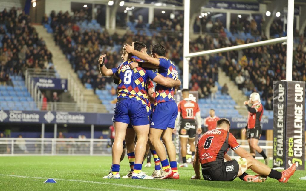 Perpignan: the Lions led 20-10 entering the final quarter.