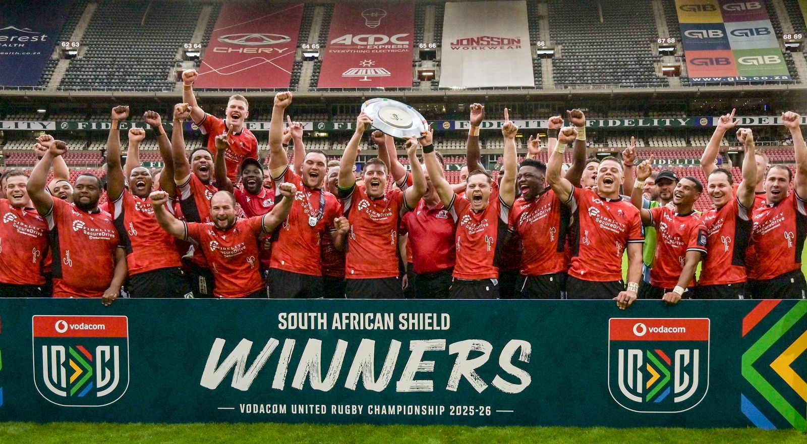 No. 1: the Shield secured at Ellis Park.