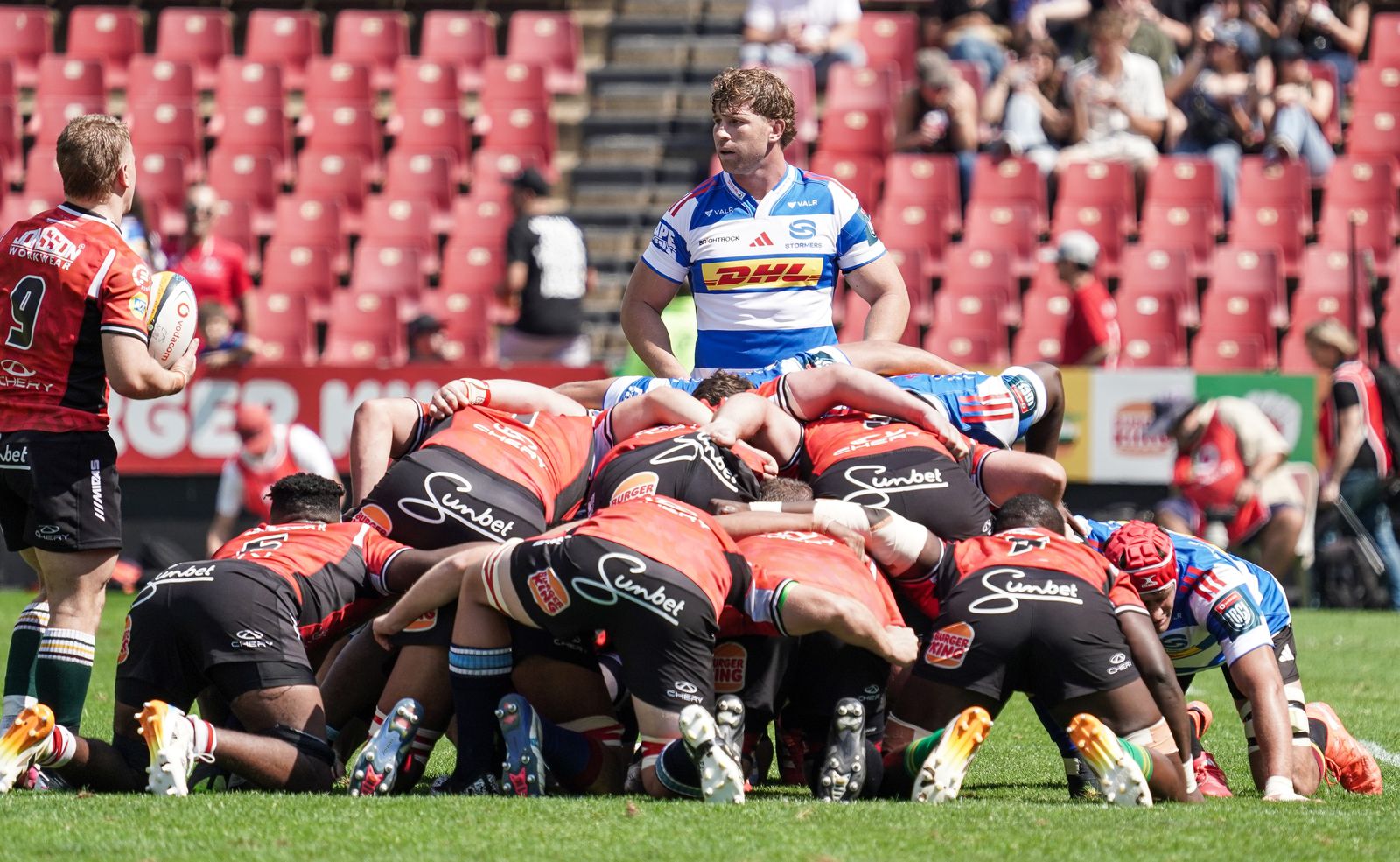 The scrum returned 93 per cent across the season.